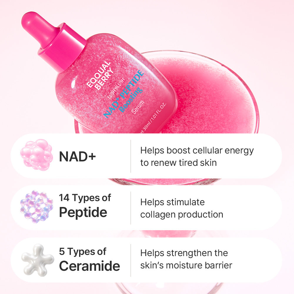 EQQUALBERRY NAD+ Peptide Firming Serum