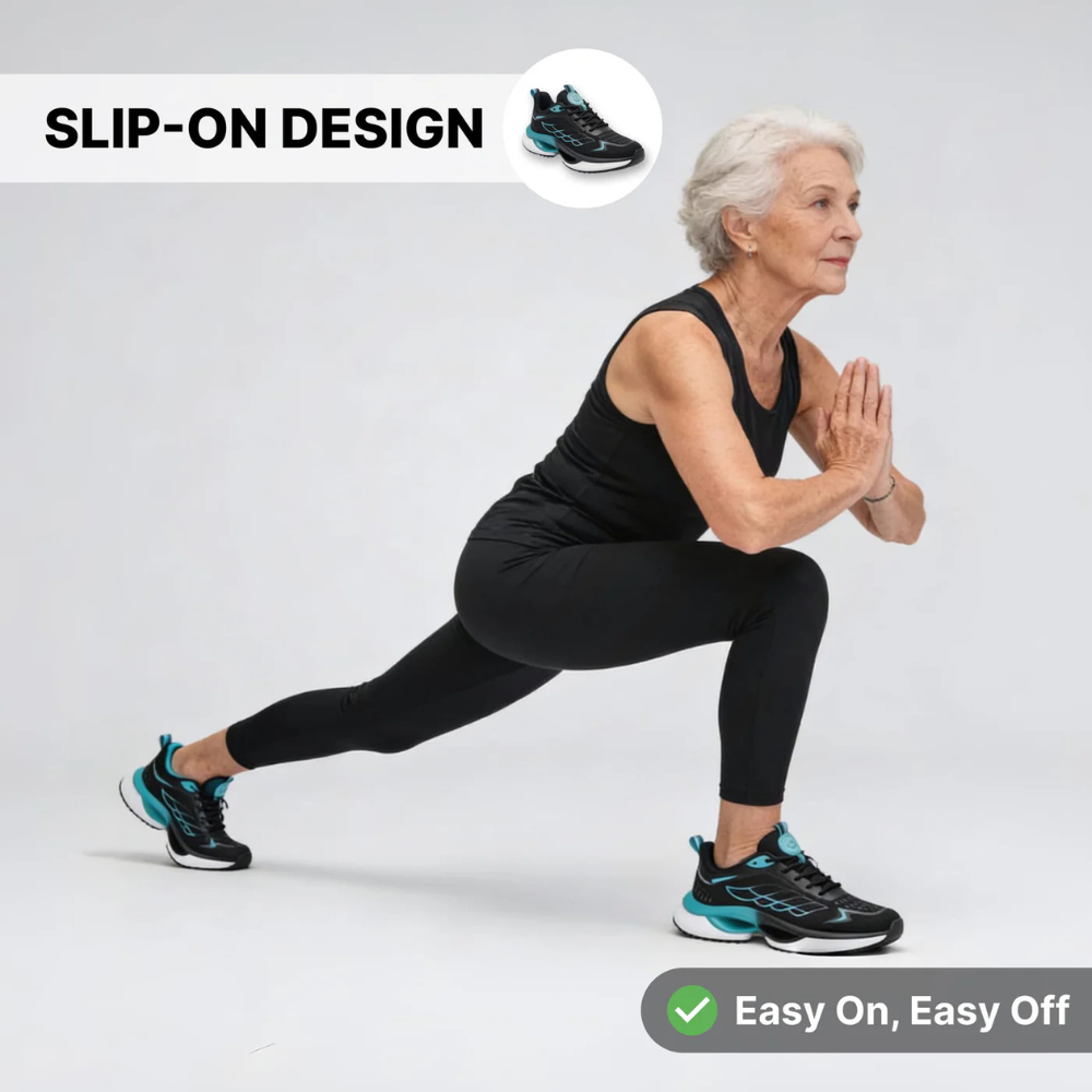 Hands-Free Orthopedic Walking Sneakers For Seniors –  Comfort & Wide Toe Fit