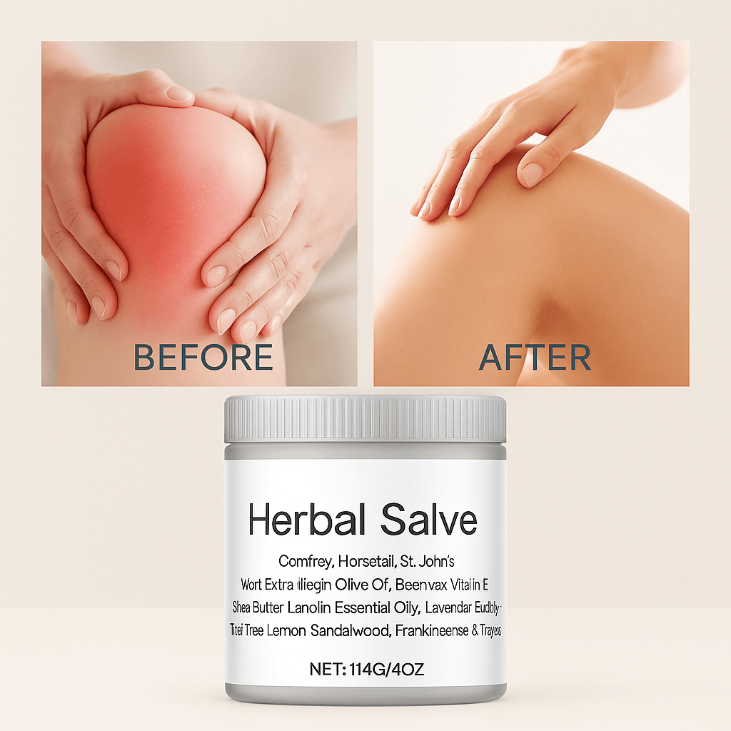 Bálsamo Herbal Orgánico de Alivio Rápido
