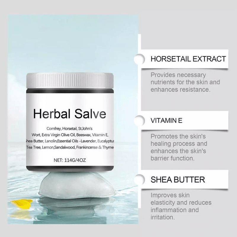Bálsamo Herbal Orgánico de Alivio Rápido