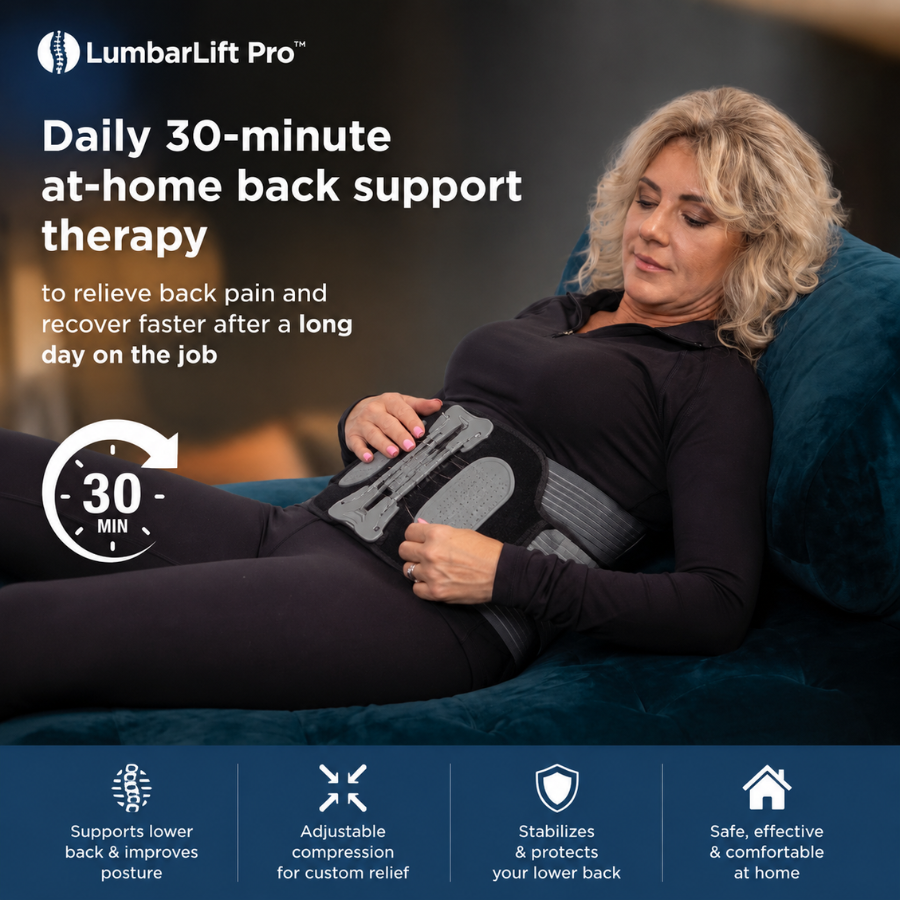 Cinturón de soporte lumbar LumbarLift Pro™