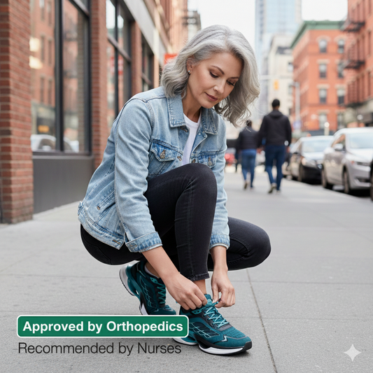 Zapatillas Ortopédicas Sin Cordones Para Caminar Para Adultos Mayores – Comodidad y Puntera Ancha