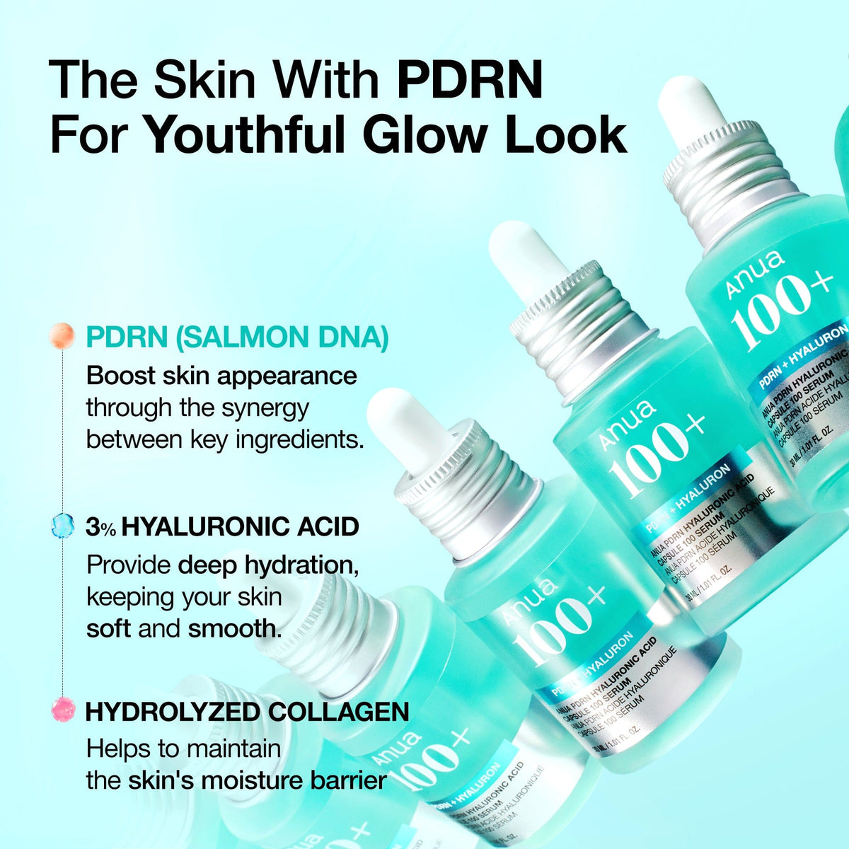 ANUA Pdrn Hydrating Skincare Trio